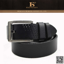 Ceinture en cuir véritable de marque chinoise de première qualité classique unique pour homme